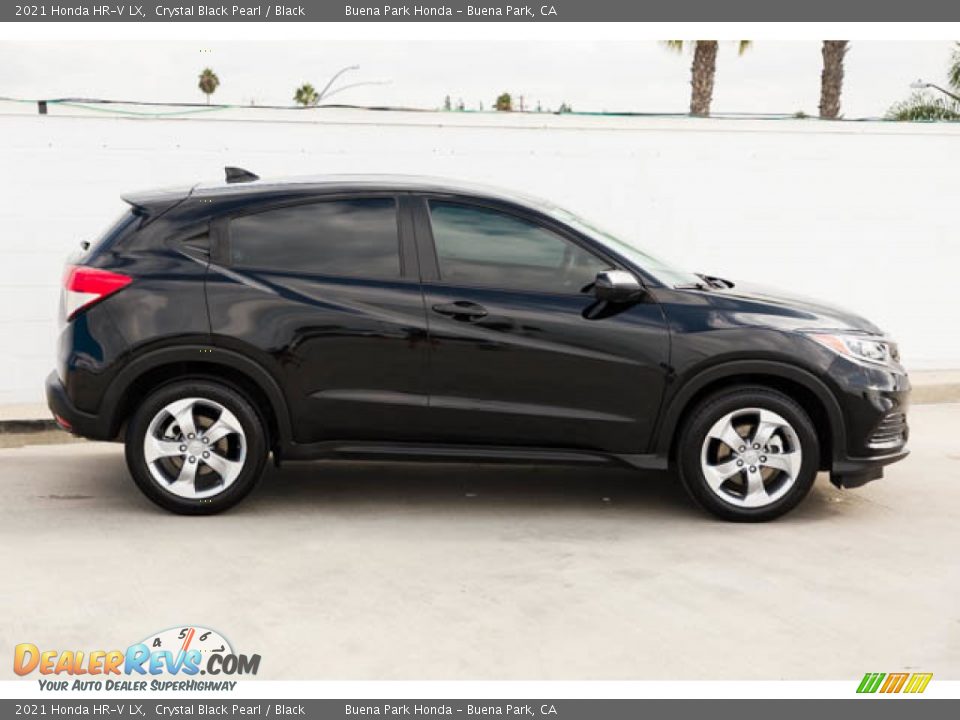 2021 Honda HR-V LX Crystal Black Pearl / Black Photo #14