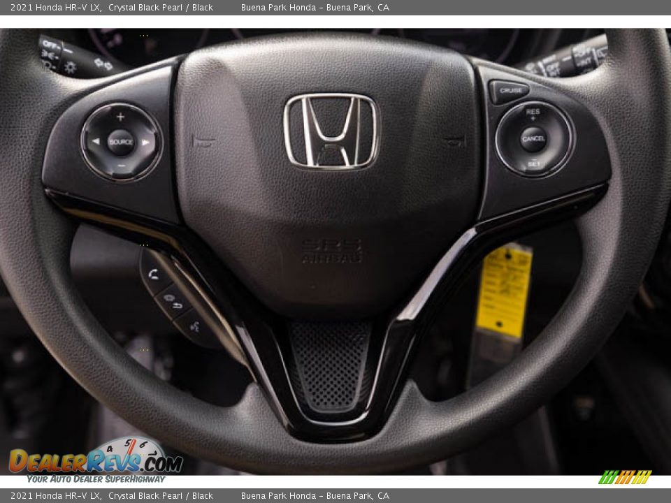 2021 Honda HR-V LX Crystal Black Pearl / Black Photo #15