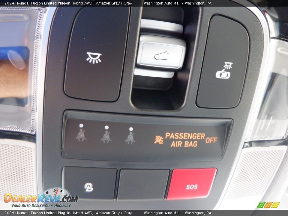 2024 Hyundai Tucson Limited Plug-In Hybrid AWD Amazon Gray / Gray Photo #24