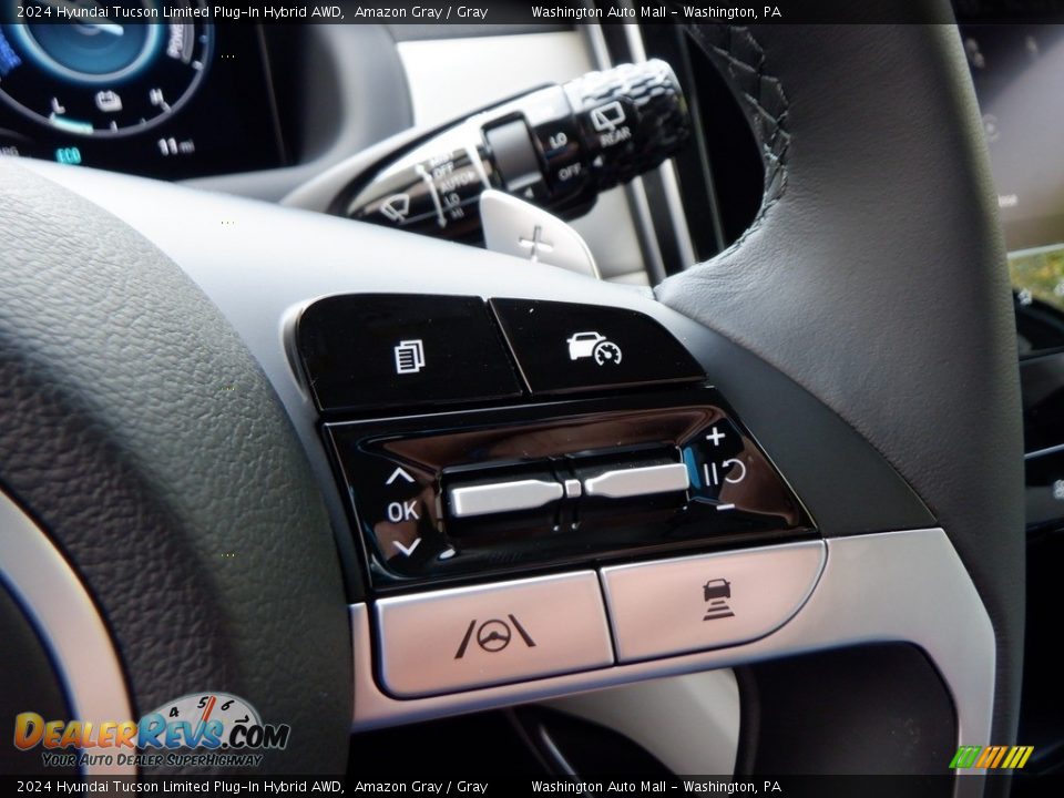 2024 Hyundai Tucson Limited Plug-In Hybrid AWD Steering Wheel Photo #28