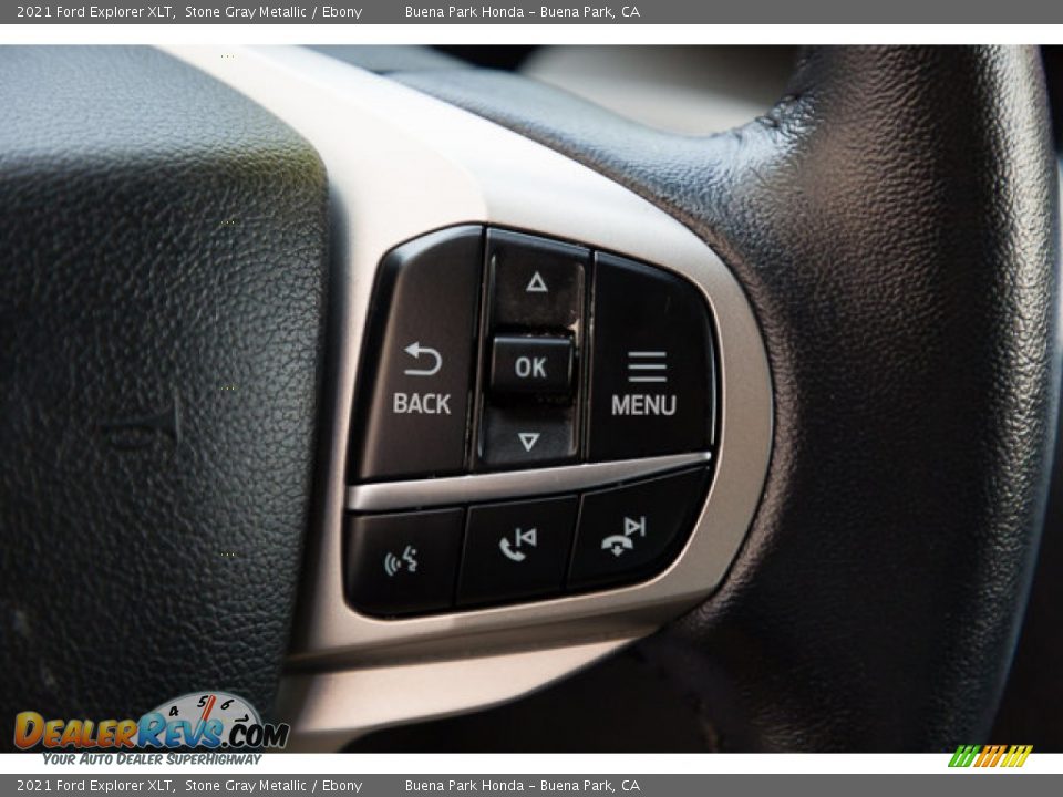 2021 Ford Explorer XLT Steering Wheel Photo #13