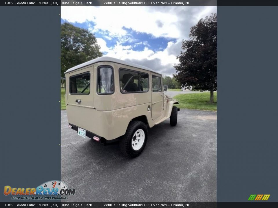 1969 Toyota Land Cruiser FJ40 Dune Beige / Black Photo #9