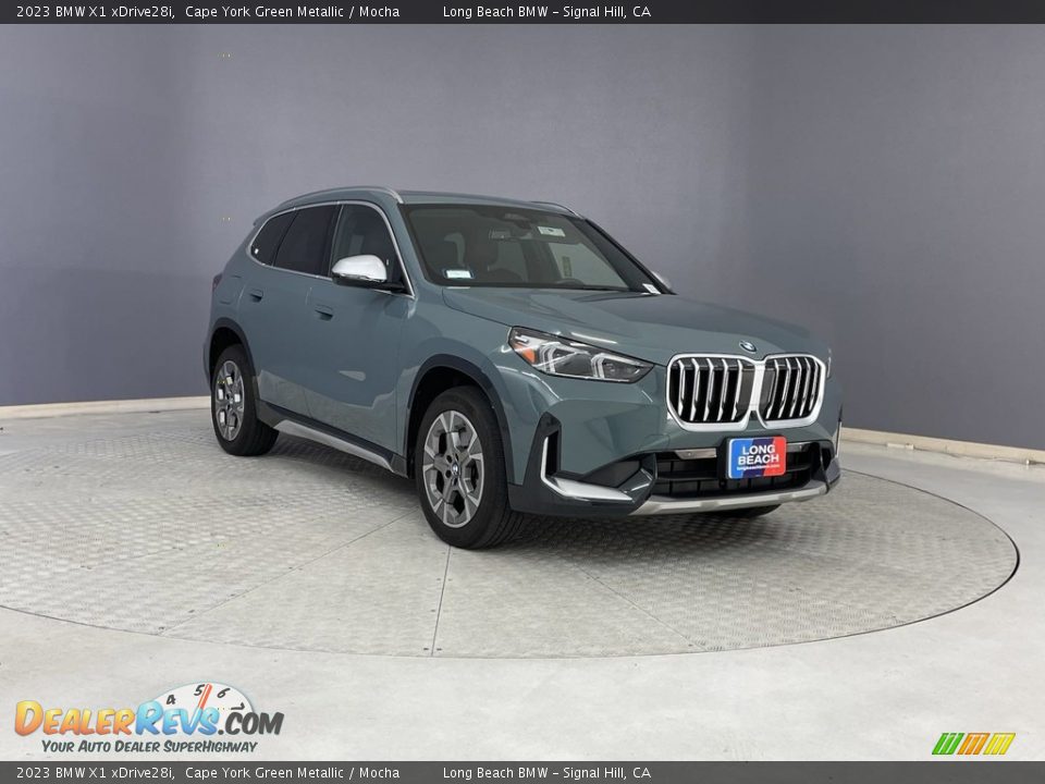 2023 BMW X1 xDrive28i Cape York Green Metallic / Mocha Photo #32