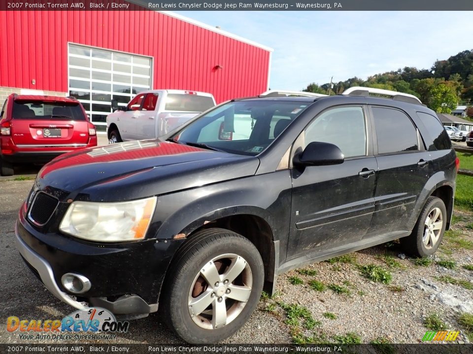 2007 Pontiac Torrent AWD Black / Ebony Photo #1