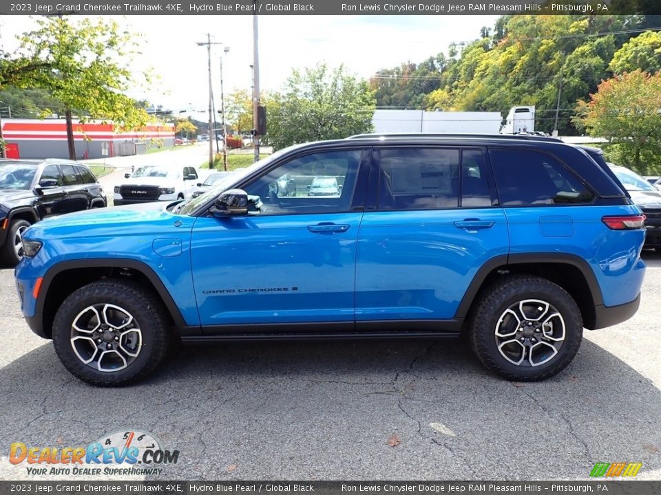 Hydro Blue Pearl 2023 Jeep Grand Cherokee Trailhawk 4XE Photo #2