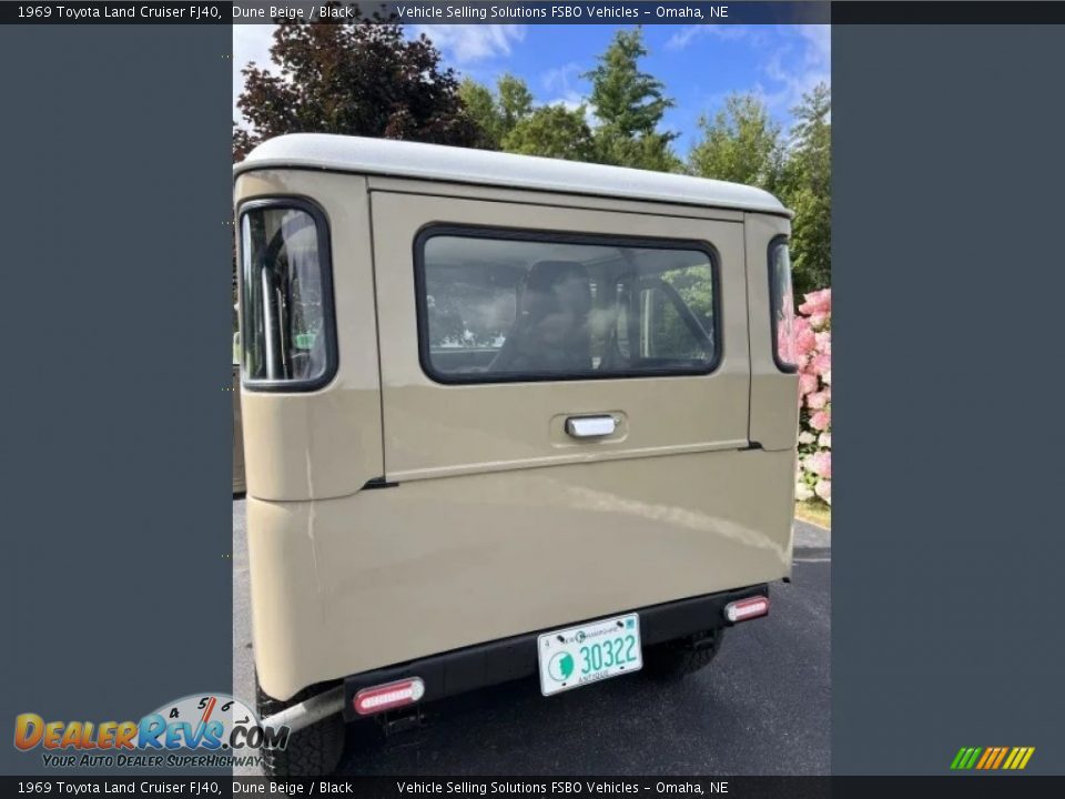 1969 Toyota Land Cruiser FJ40 Dune Beige / Black Photo #16