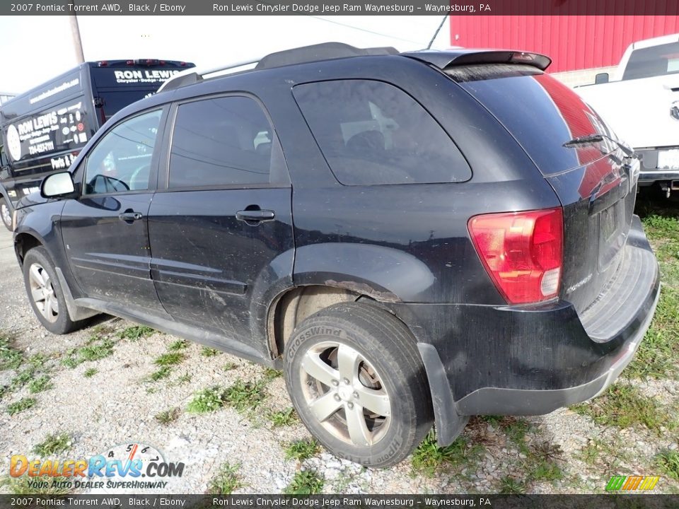 2007 Pontiac Torrent AWD Black / Ebony Photo #2