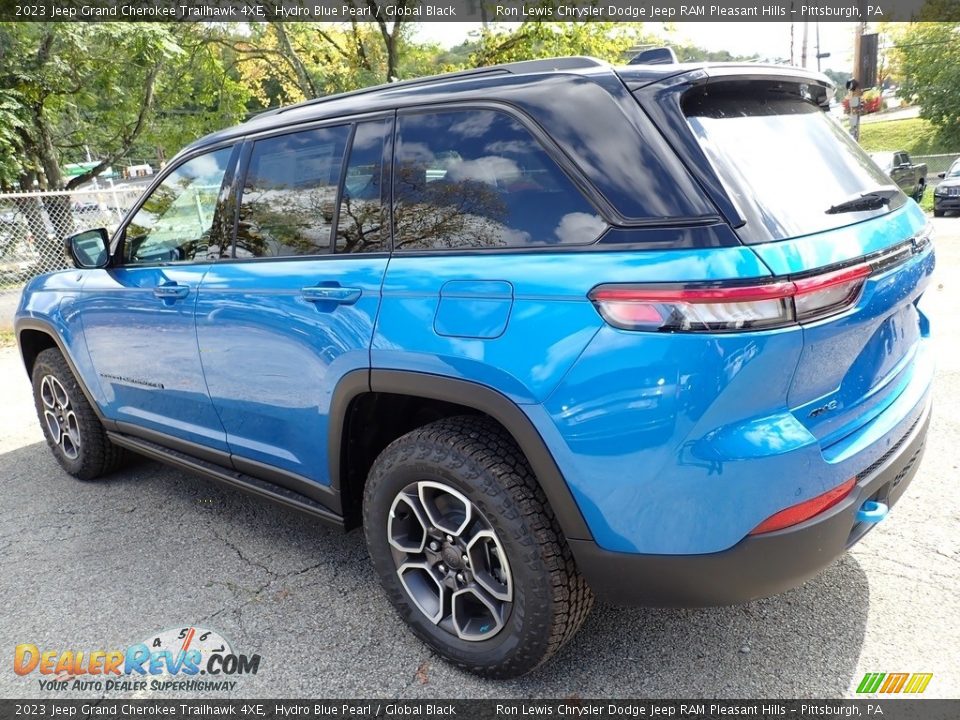 Hydro Blue Pearl 2023 Jeep Grand Cherokee Trailhawk 4XE Photo #3