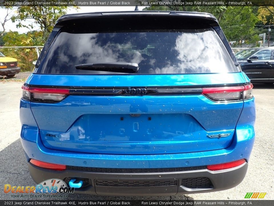 Hydro Blue Pearl 2023 Jeep Grand Cherokee Trailhawk 4XE Photo #4