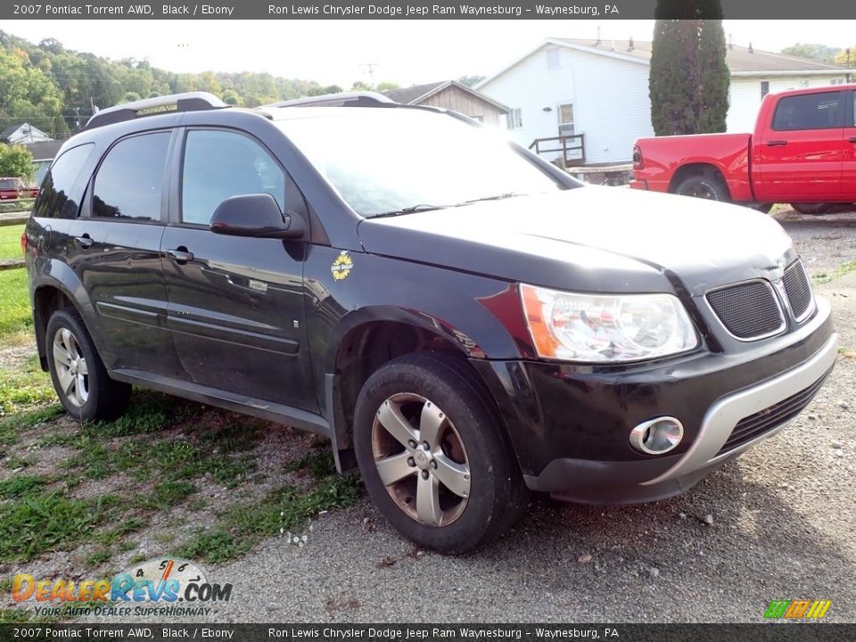 2007 Pontiac Torrent AWD Black / Ebony Photo #4