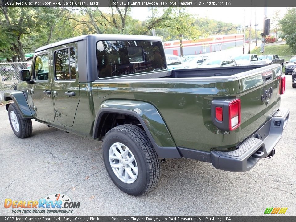 2023 Jeep Gladiator Sport 4x4 Sarge Green / Black Photo #3