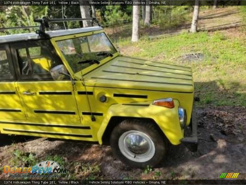 Yellow 1974 Volkswagen Thing Type 181 Photo #3