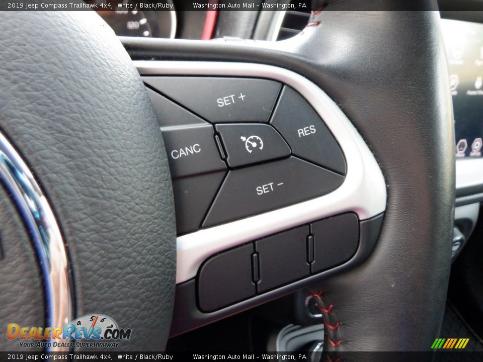 2019 Jeep Compass Trailhawk 4x4 Steering Wheel Photo #24