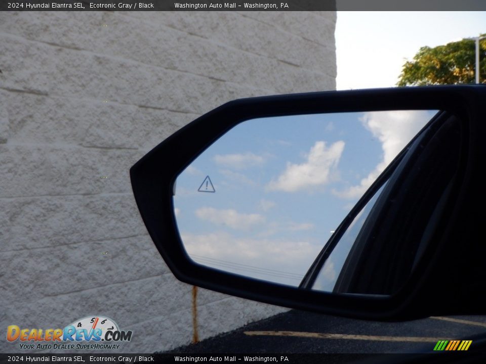 2024 Hyundai Elantra SEL Ecotronic Gray / Black Photo #20