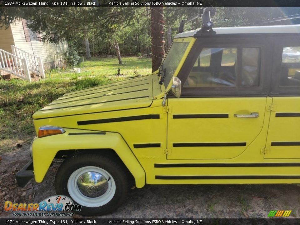 Yellow 1974 Volkswagen Thing Type 181 Photo #5