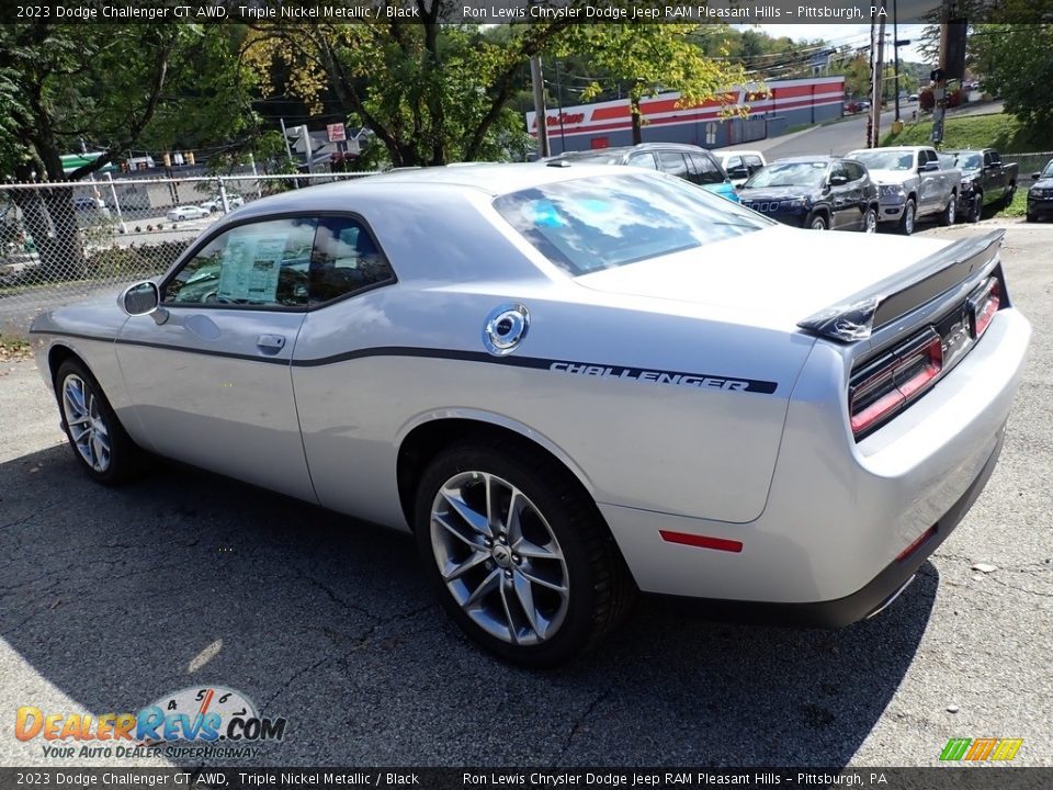 Triple Nickel Metallic 2023 Dodge Challenger GT AWD Photo #3