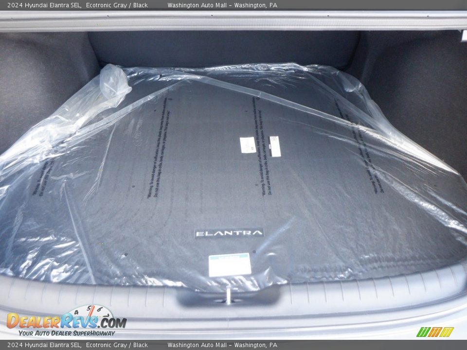 2024 Hyundai Elantra SEL Ecotronic Gray / Black Photo #24
