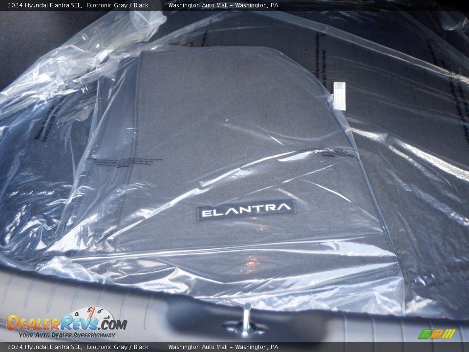 2024 Hyundai Elantra SEL Ecotronic Gray / Black Photo #25