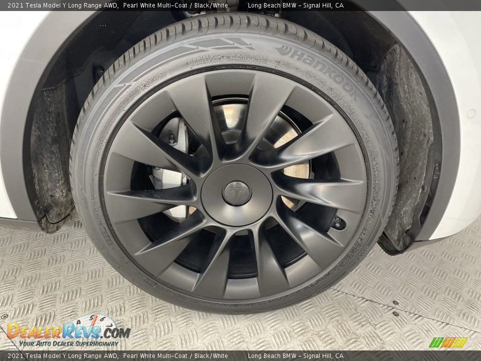 2021 Tesla Model Y Long Range AWD Wheel Photo #6