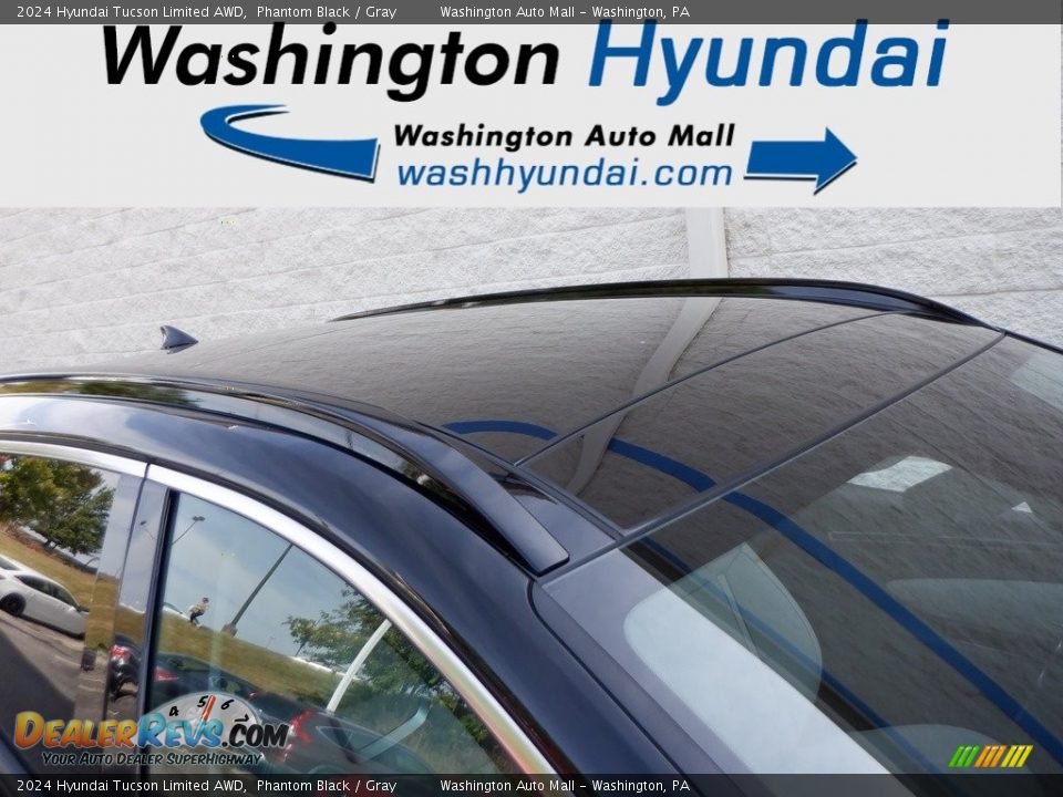 2024 Hyundai Tucson Limited AWD Phantom Black / Gray Photo #3
