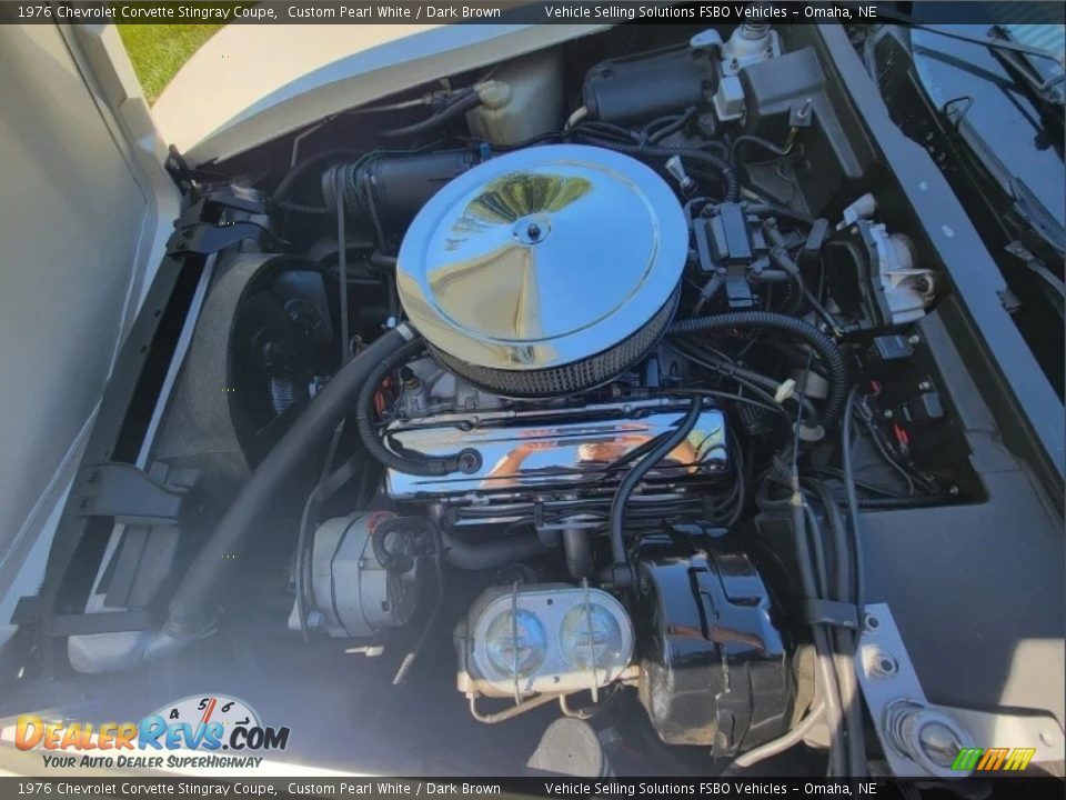 1976 Chevrolet Corvette Stingray Coupe 350 cid OHV 16-Valve L82 V8 Engine Photo #14