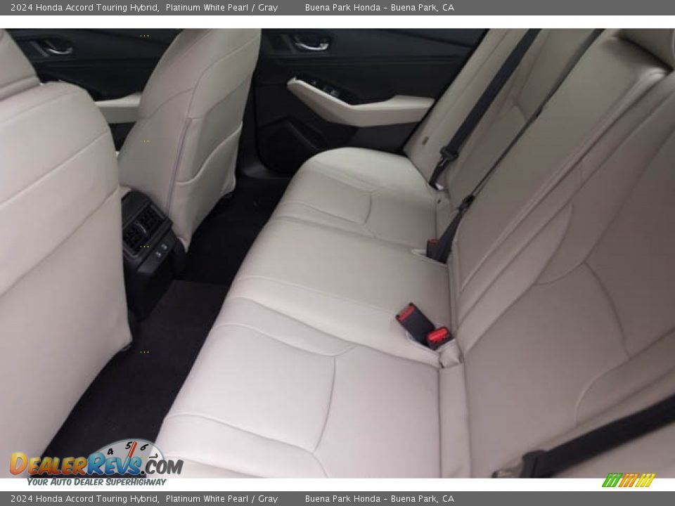 Rear Seat of 2024 Honda Accord Touring Hybrid Photo #18