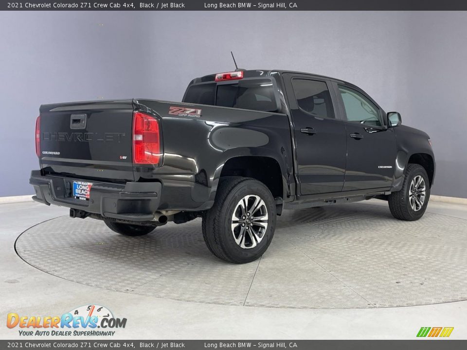 Black 2021 Chevrolet Colorado Z71 Crew Cab 4x4 Photo #5