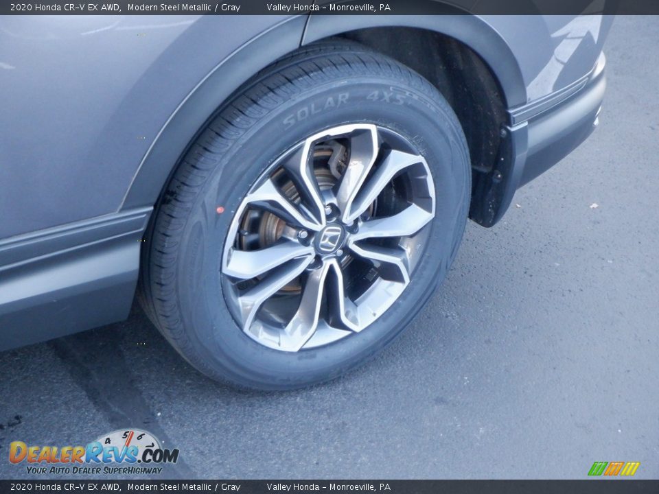 2020 Honda CR-V EX AWD Modern Steel Metallic / Gray Photo #2