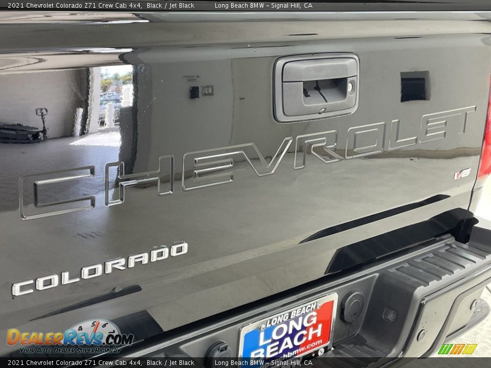 2021 Chevrolet Colorado Z71 Crew Cab 4x4 Black / Jet Black Photo #9