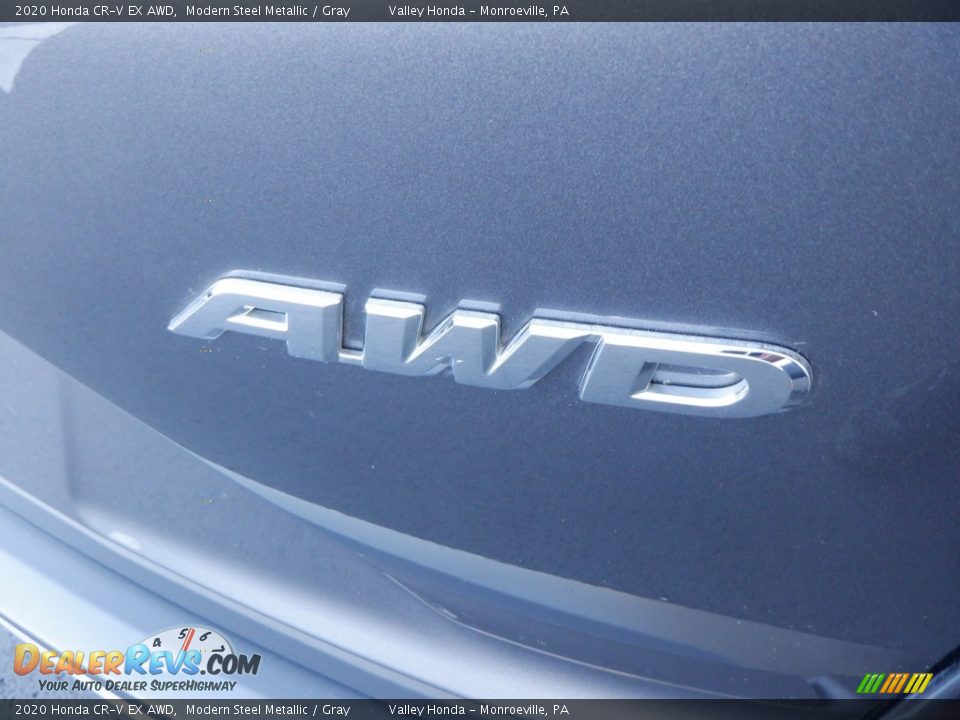 2020 Honda CR-V EX AWD Modern Steel Metallic / Gray Photo #6