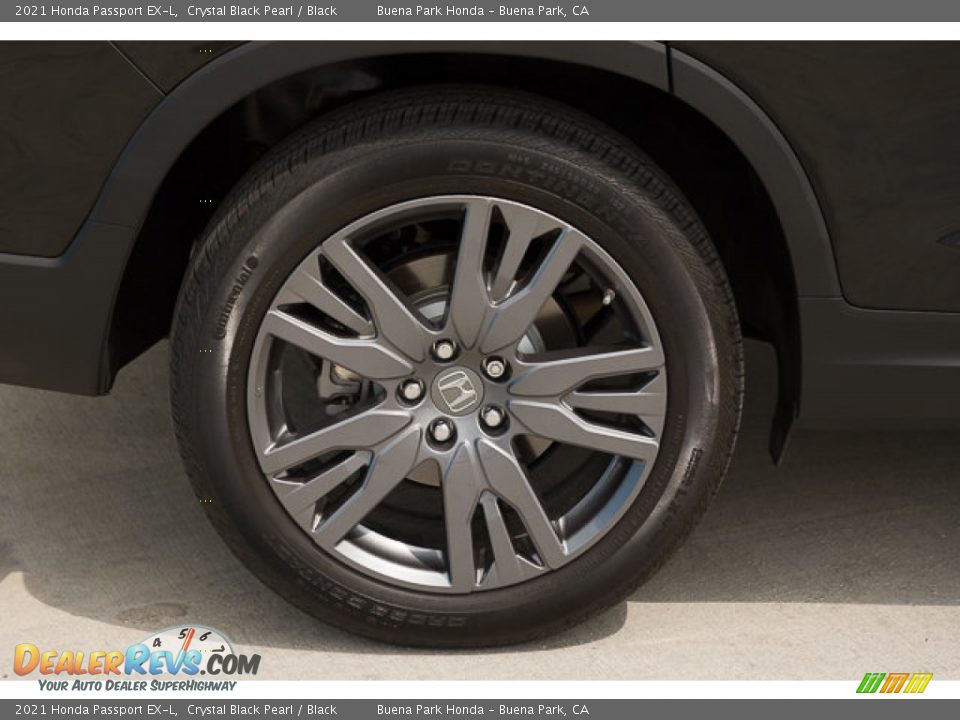 2021 Honda Passport EX-L Crystal Black Pearl / Black Photo #34