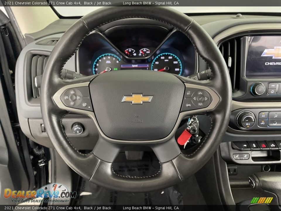 2021 Chevrolet Colorado Z71 Crew Cab 4x4 Steering Wheel Photo #17