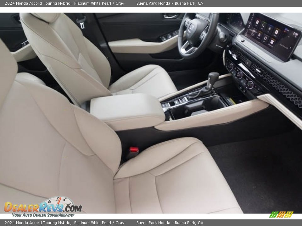 Front Seat of 2024 Honda Accord Touring Hybrid Photo #33