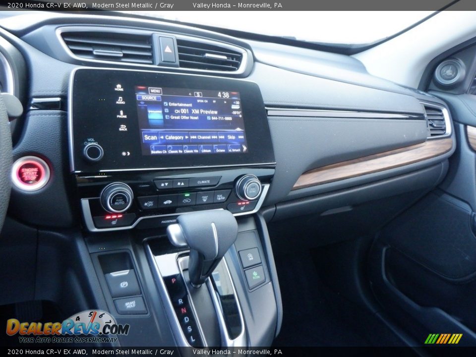2020 Honda CR-V EX AWD Modern Steel Metallic / Gray Photo #14