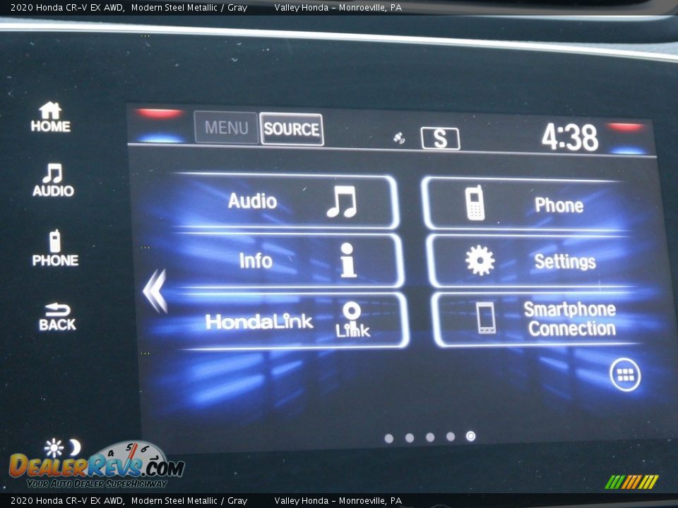 2020 Honda CR-V EX AWD Modern Steel Metallic / Gray Photo #16