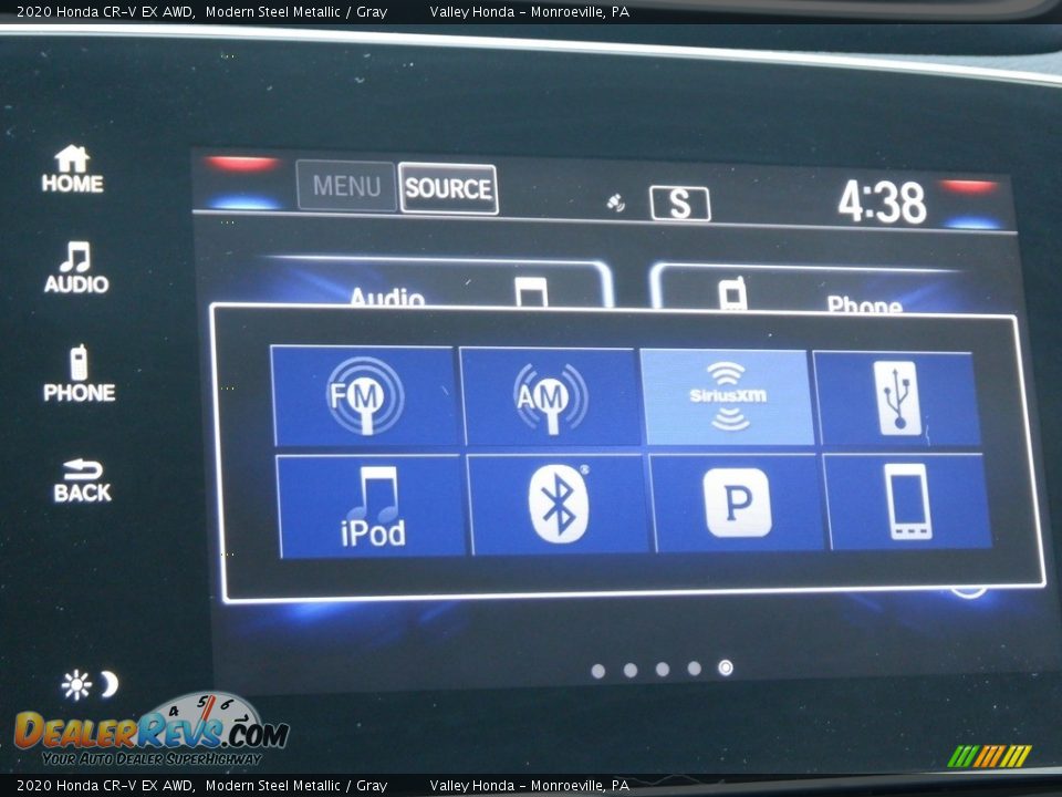 2020 Honda CR-V EX AWD Modern Steel Metallic / Gray Photo #17