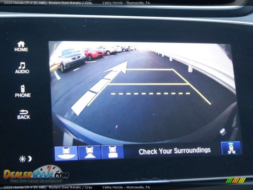 2020 Honda CR-V EX AWD Modern Steel Metallic / Gray Photo #18