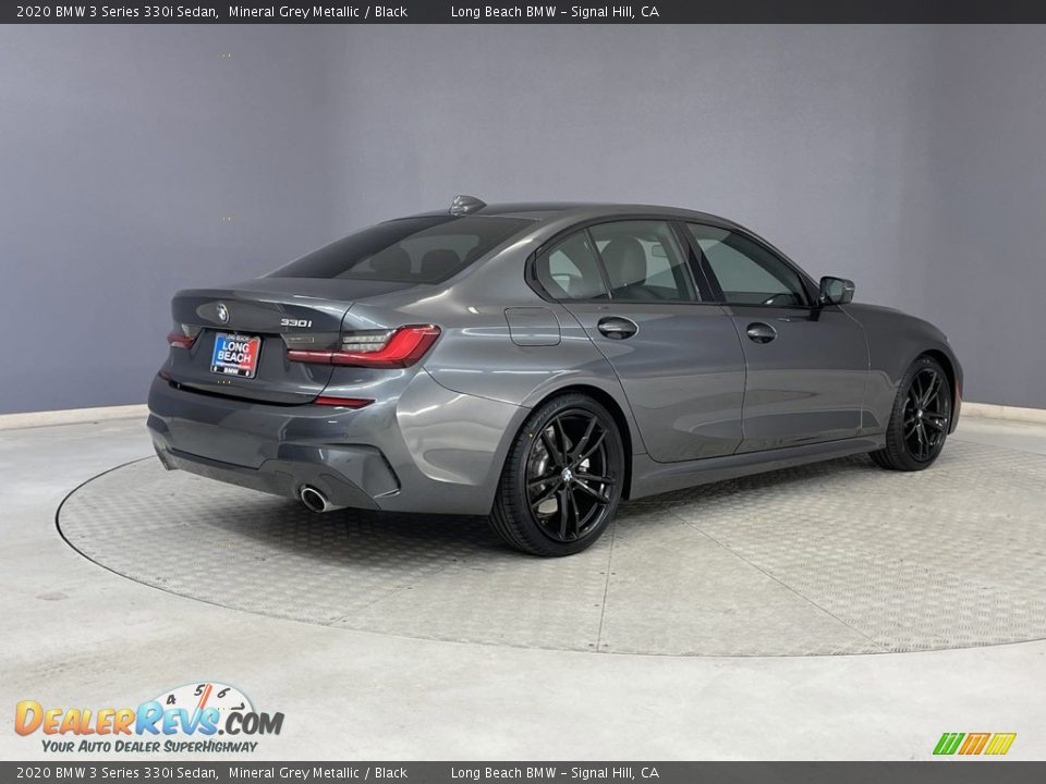 2020 BMW 3 Series 330i Sedan Mineral Grey Metallic / Black Photo #5