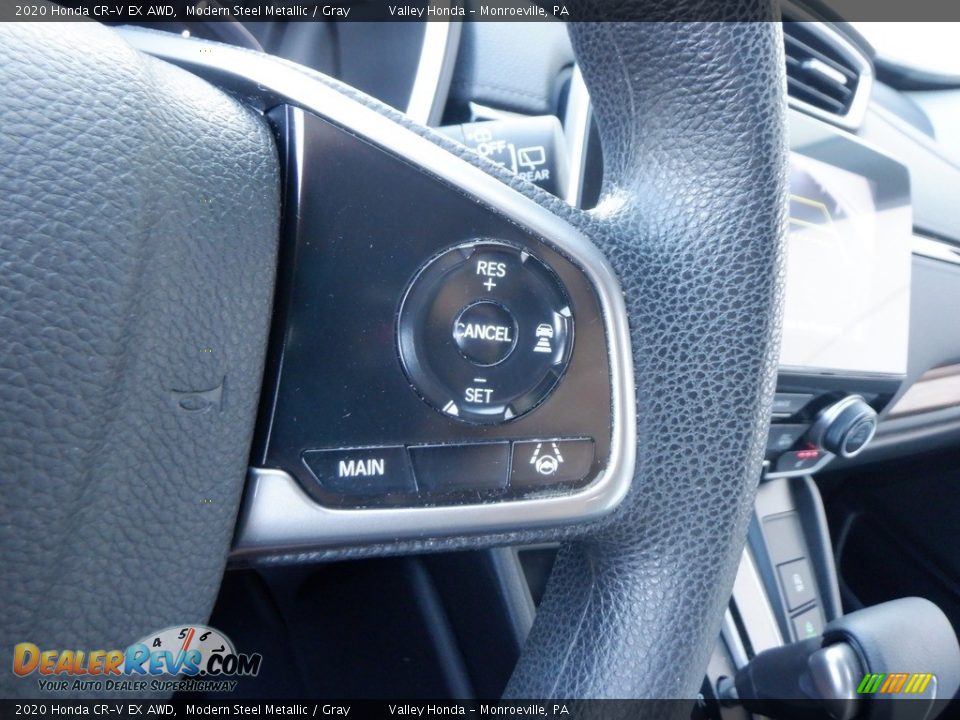2020 Honda CR-V EX AWD Modern Steel Metallic / Gray Photo #20