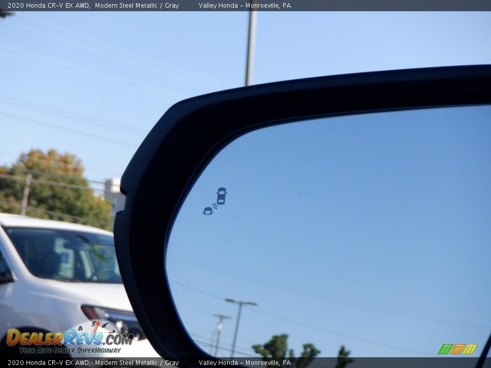 2020 Honda CR-V EX AWD Modern Steel Metallic / Gray Photo #21