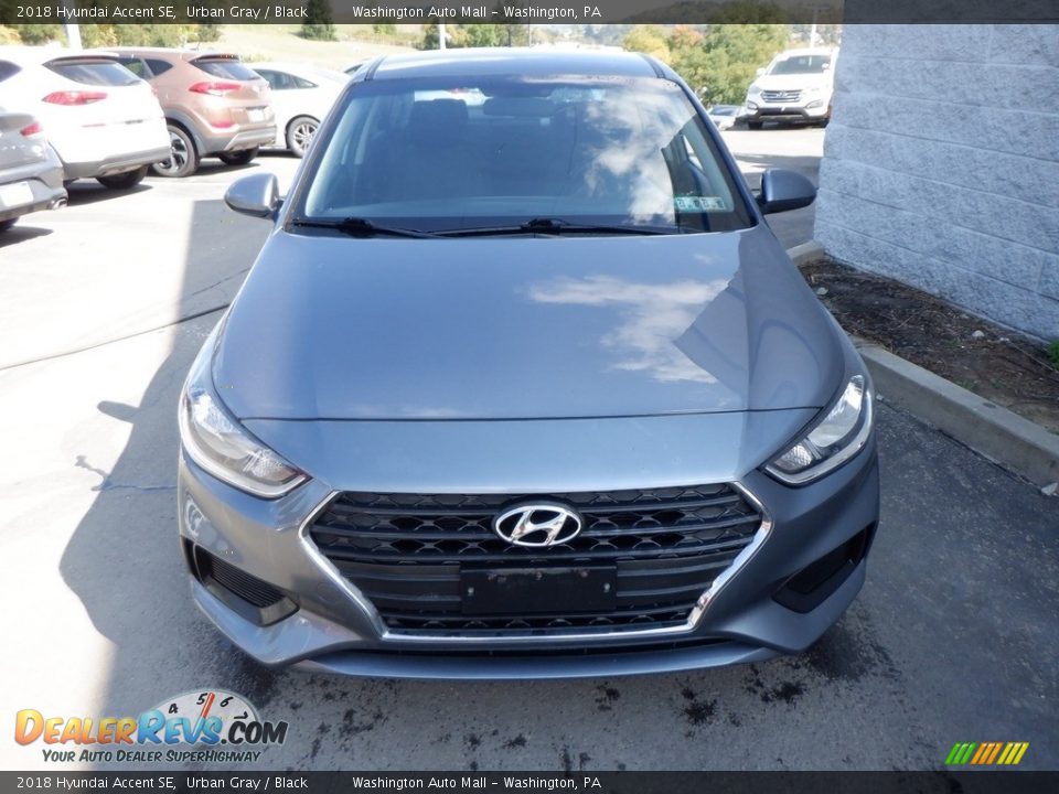 2018 Hyundai Accent SE Urban Gray / Black Photo #3