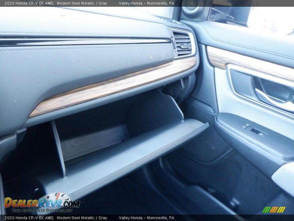 2020 Honda CR-V EX AWD Modern Steel Metallic / Gray Photo #22