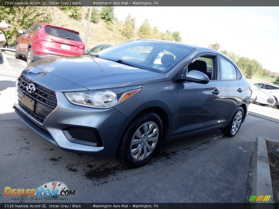 2018 Hyundai Accent SE Urban Gray / Black Photo #4