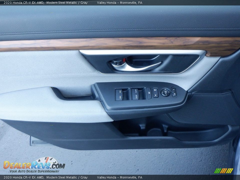 2020 Honda CR-V EX AWD Modern Steel Metallic / Gray Photo #23