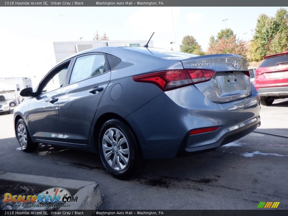 2018 Hyundai Accent SE Urban Gray / Black Photo #5