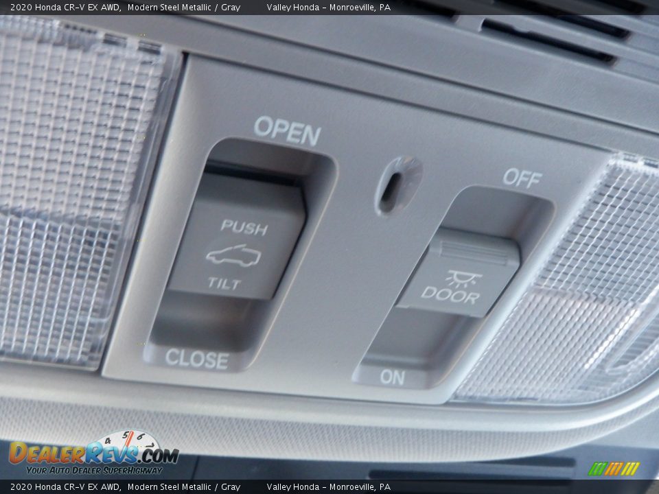 2020 Honda CR-V EX AWD Modern Steel Metallic / Gray Photo #24
