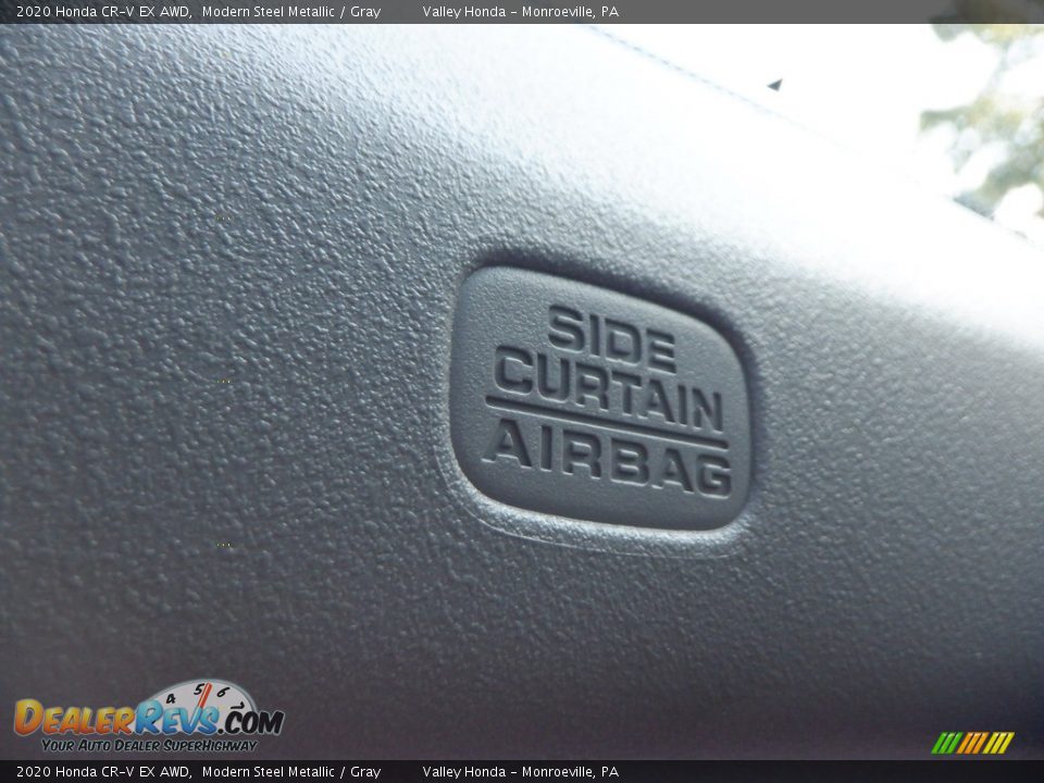 2020 Honda CR-V EX AWD Modern Steel Metallic / Gray Photo #25