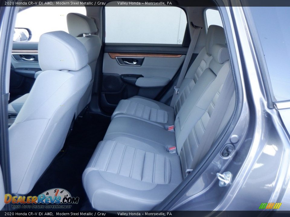 2020 Honda CR-V EX AWD Modern Steel Metallic / Gray Photo #26