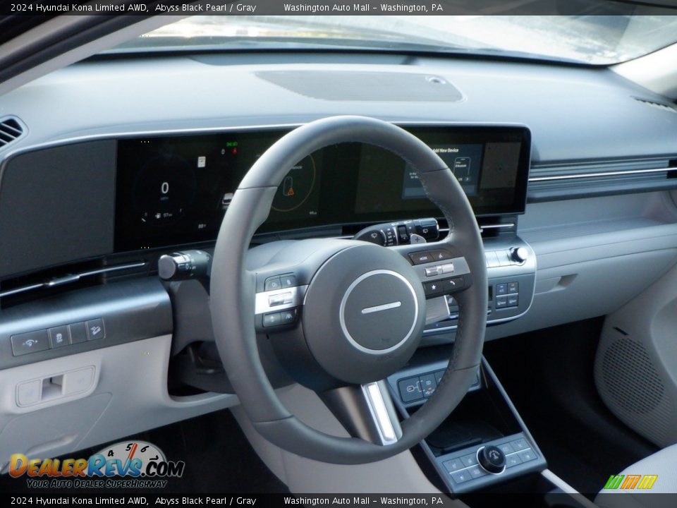 Dashboard of 2024 Hyundai Kona Limited AWD Photo #10