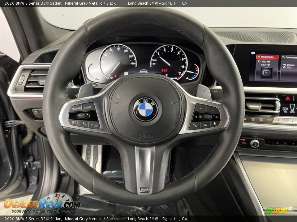 2020 BMW 3 Series 330i Sedan Mineral Grey Metallic / Black Photo #17